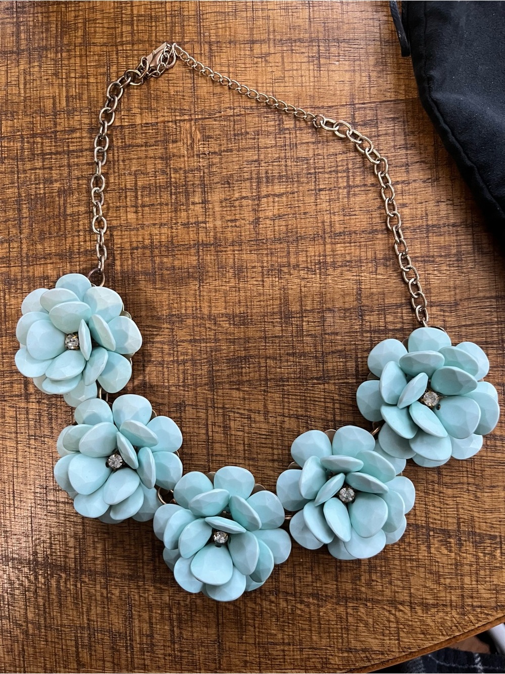 Baublebar Flower Necklace in Turquoise